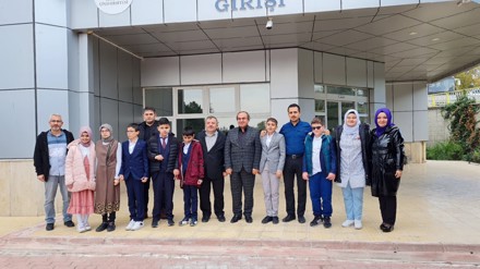 Hakikati gören görme engelli imam hatip öğrencileri ile Mevlid-i Nebi kutlaması gerçekleştirildi.